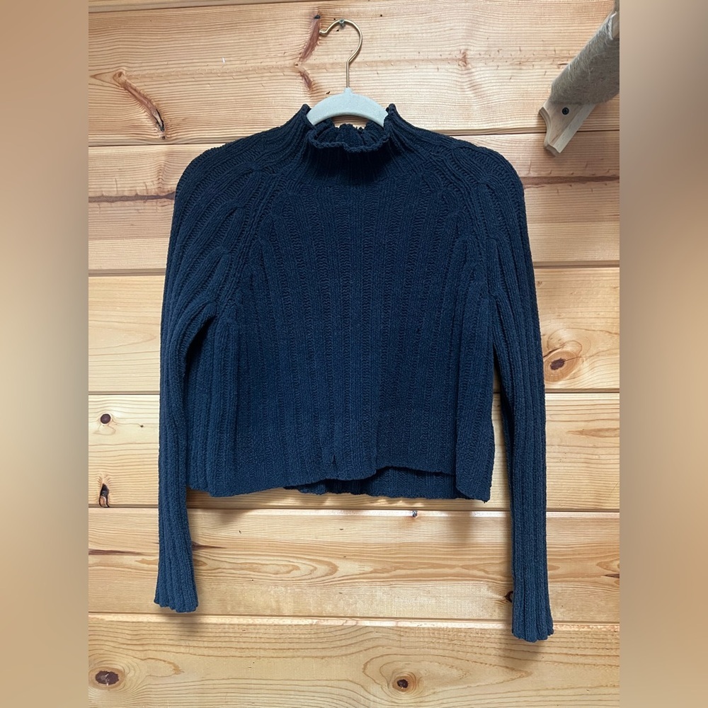American Eagle Knit Mock Neck Sweater